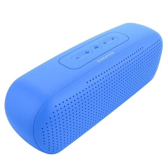 SPEAKER WIRELESS BOROFONE BR11 AUX/USB/MEMORY CARD  SKY BLUE